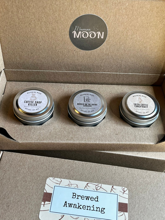 'Brewed Awakening' Mini Candle Bundle