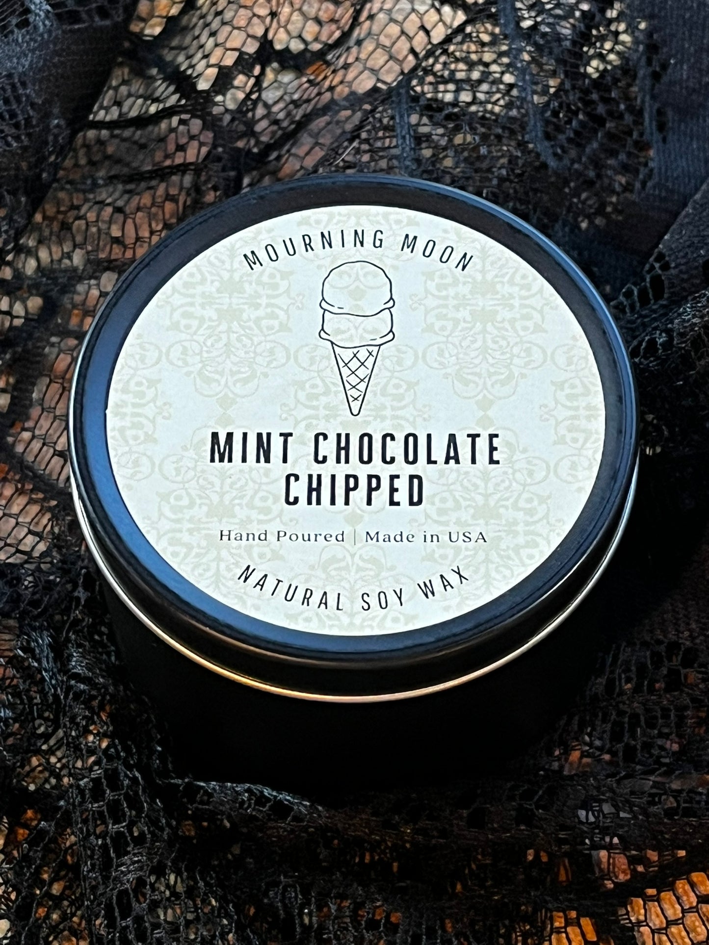 Mint Chocolate Chipped Soy Candle