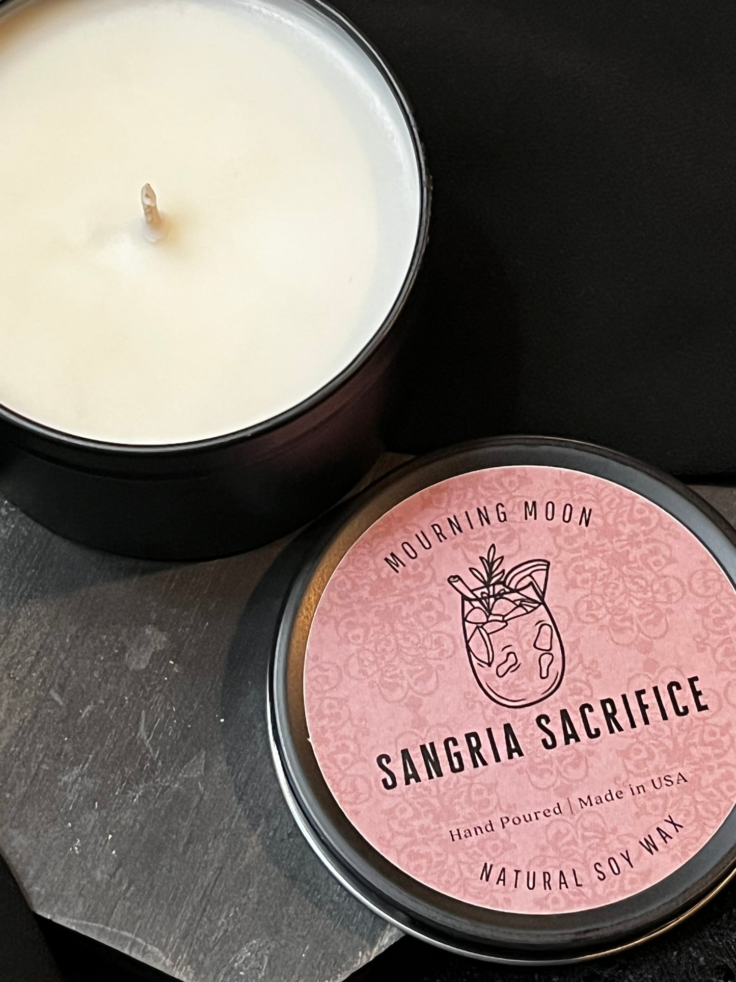 'Sangria Sacrifice' Soy Candle