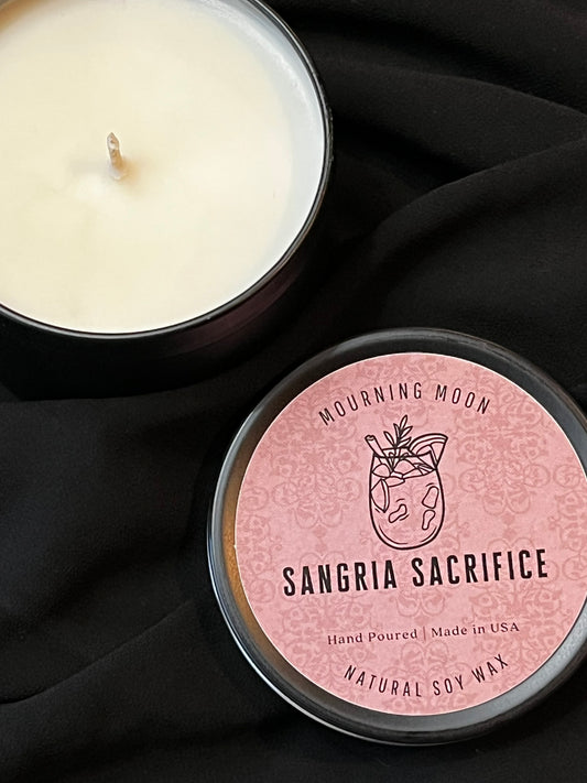 'Sangria Sacrifice' Soy Candle