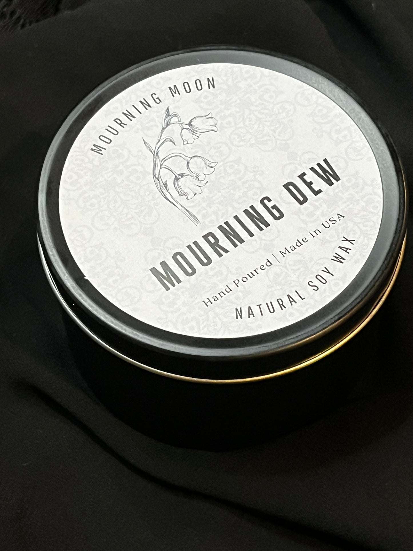 'Mourning Dew' Soy Candle
