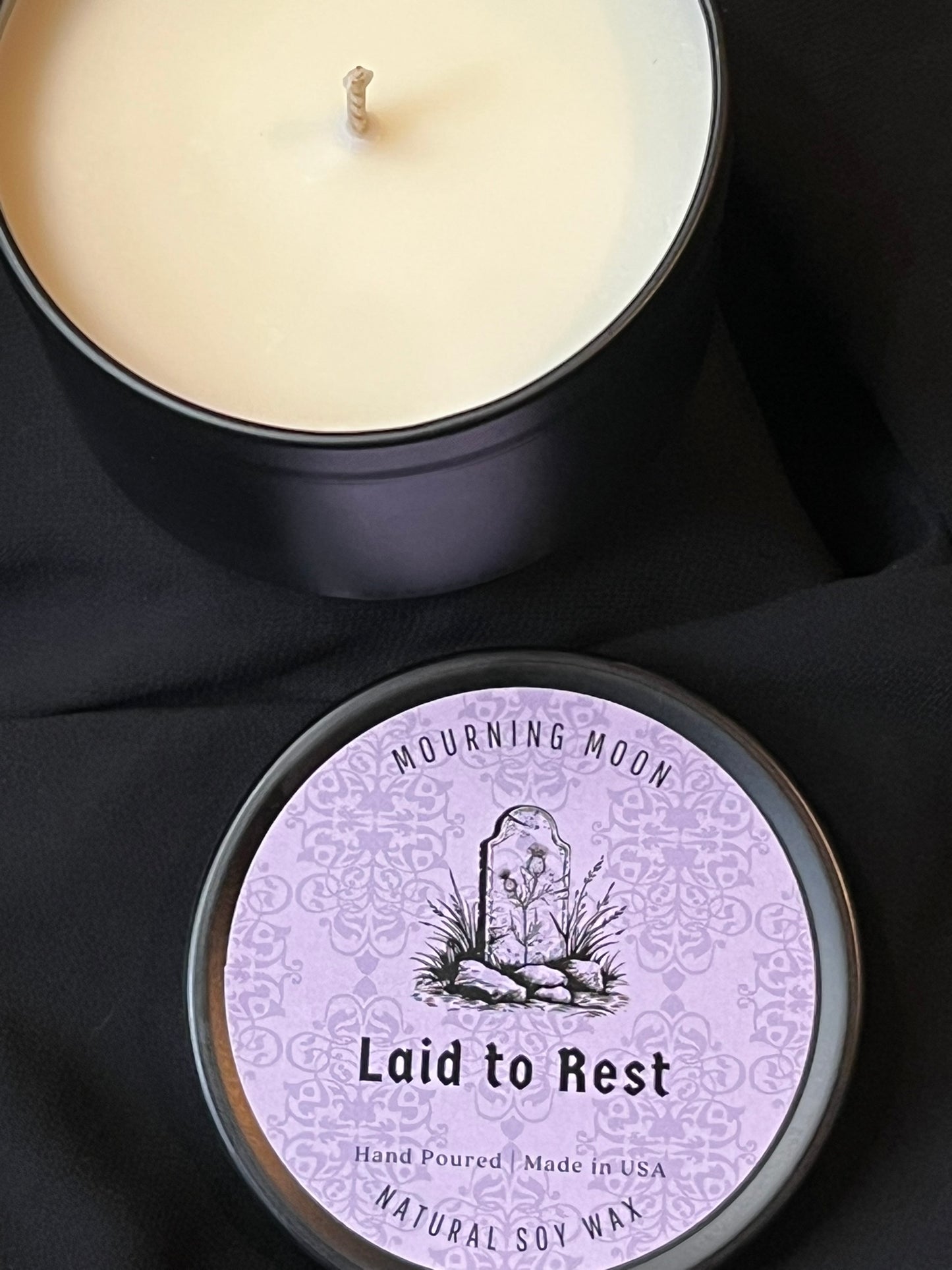 'Laid to Rest' Soy Candle