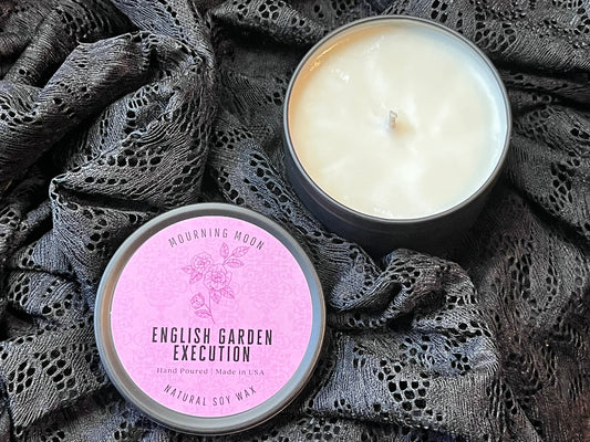 'English Garden Execution' Soy Candle