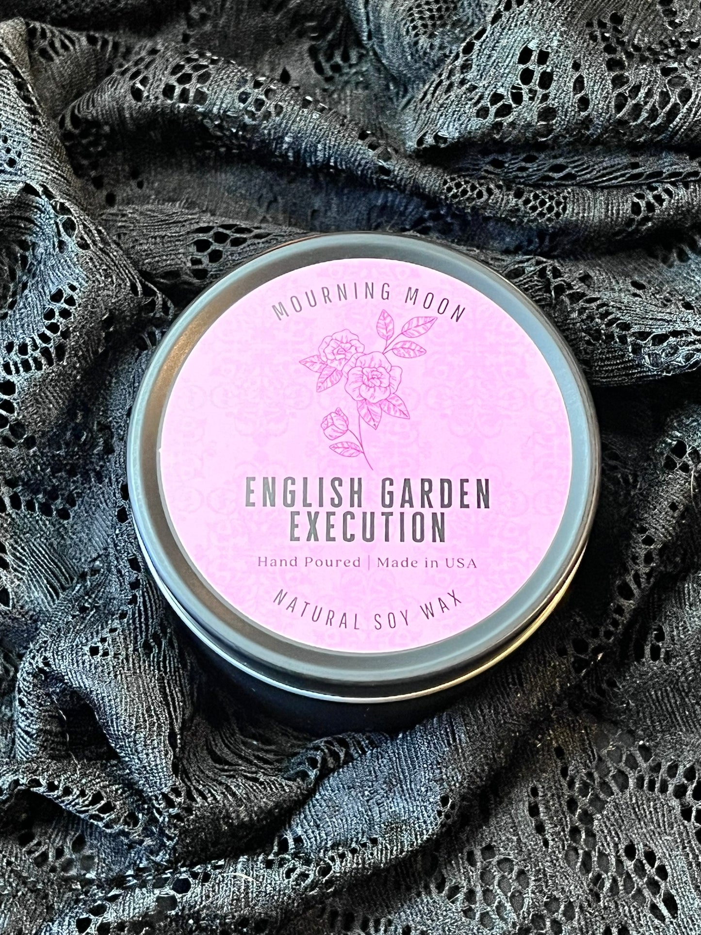 'English Garden Execution' Soy Candle