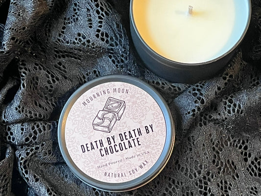 'Death by Death by Chocolate' Soy Candle