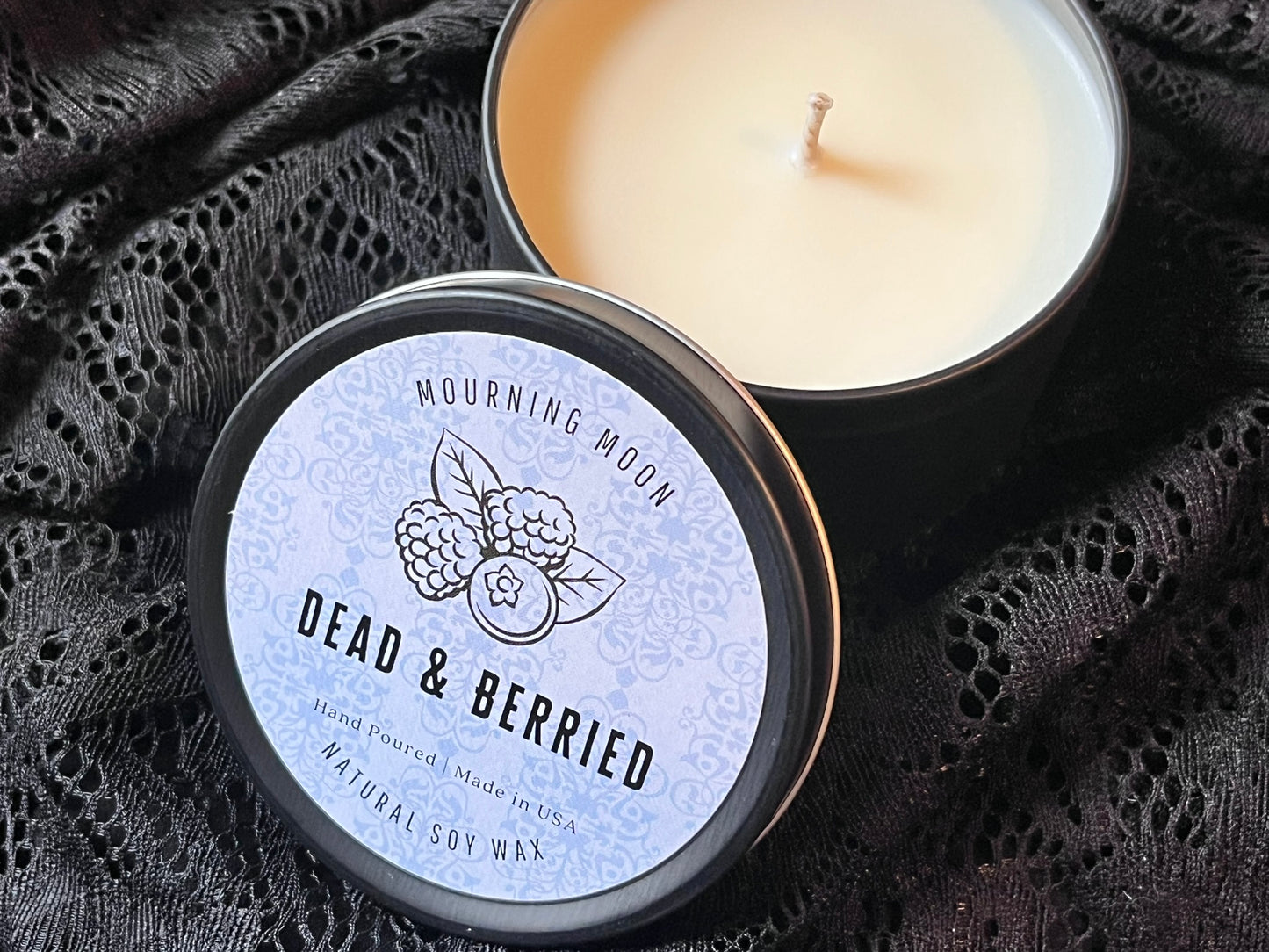 'Dead & Berried' Soy Candle