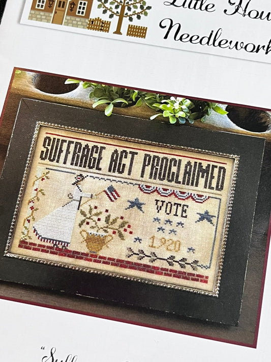 'Suffrage Act' Cross Stitch Pattern
