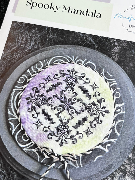 'Spooky Mandala' Cross Stitch Pattern