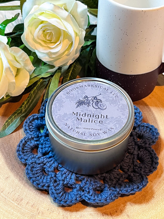 Midnight Malice Soy Candle - Large