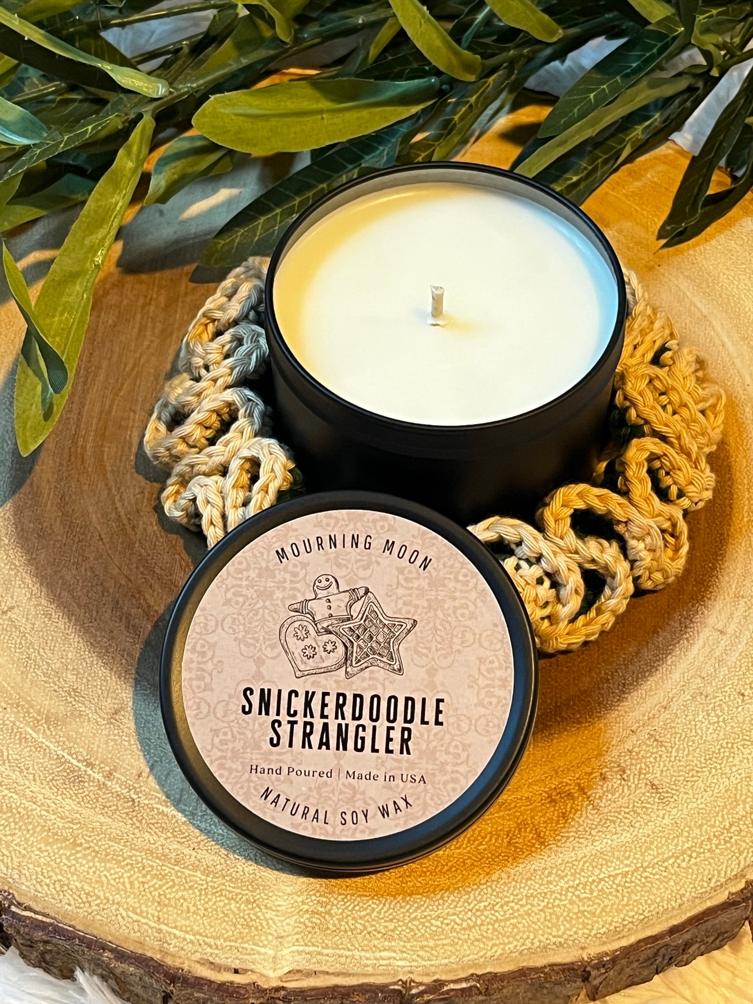 'Snickerdoodle Strangler' Soy Candle