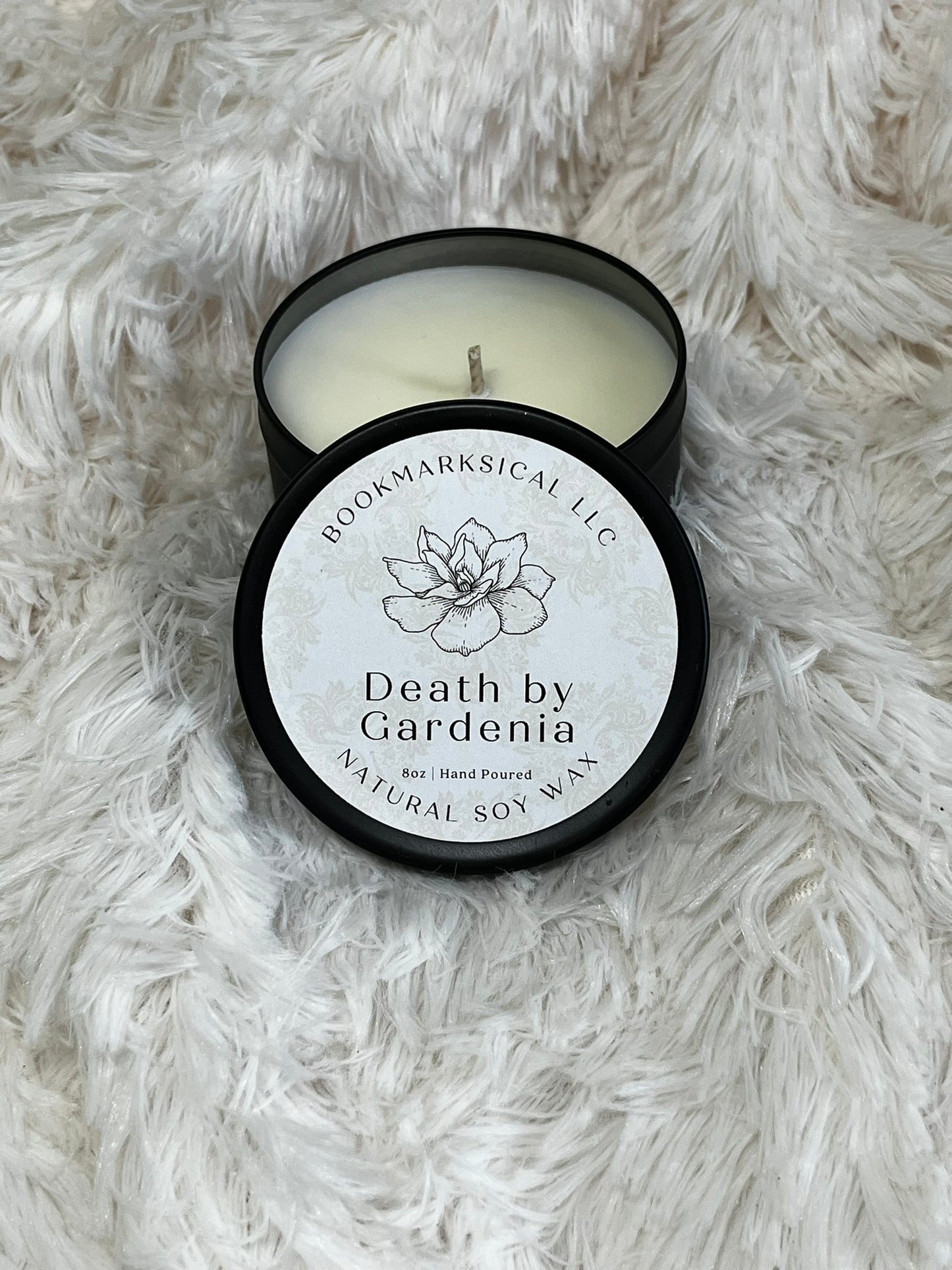 Death by Gardenia Soy Candle