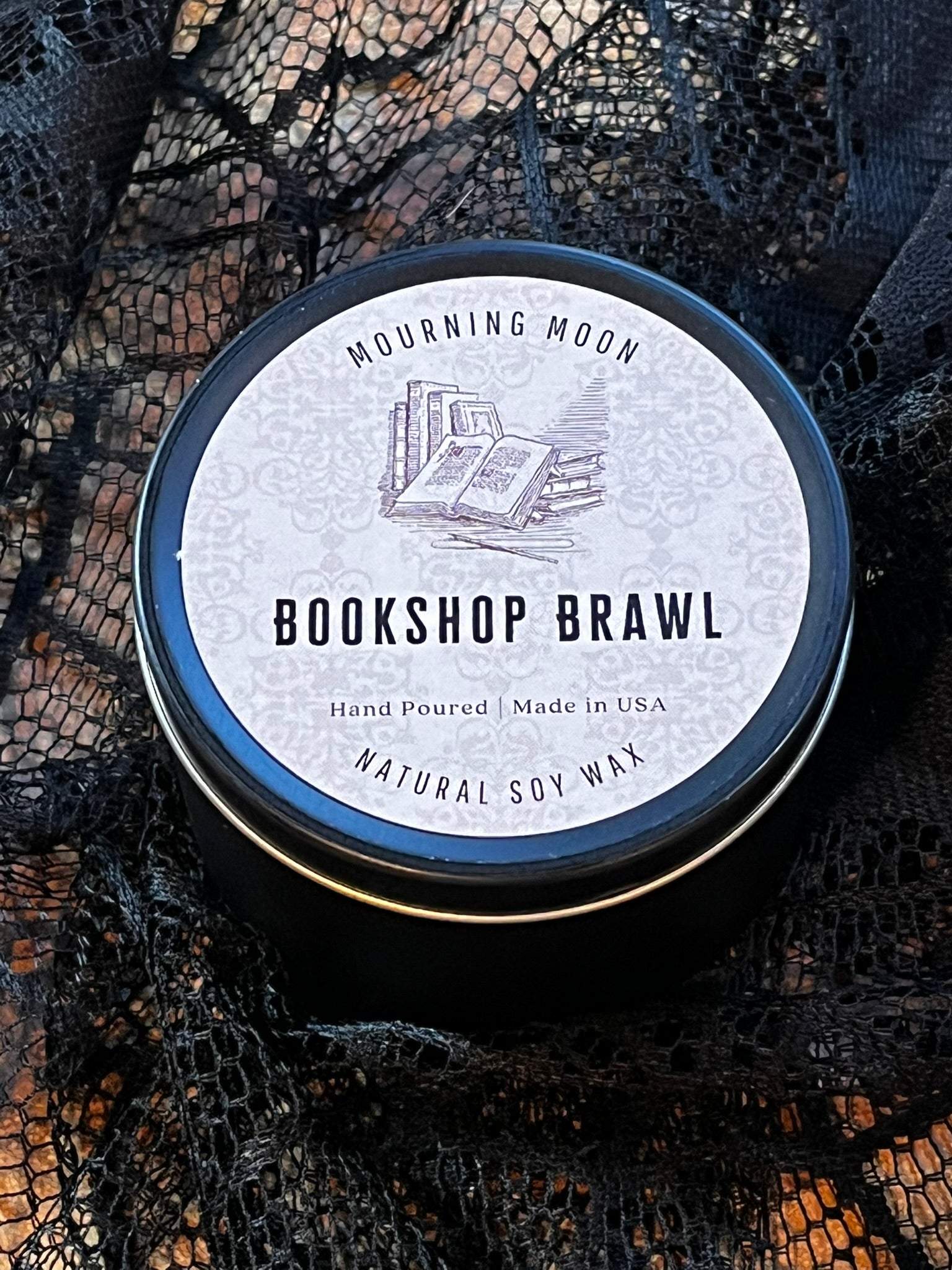 Bookshop Brawl Soy Candle