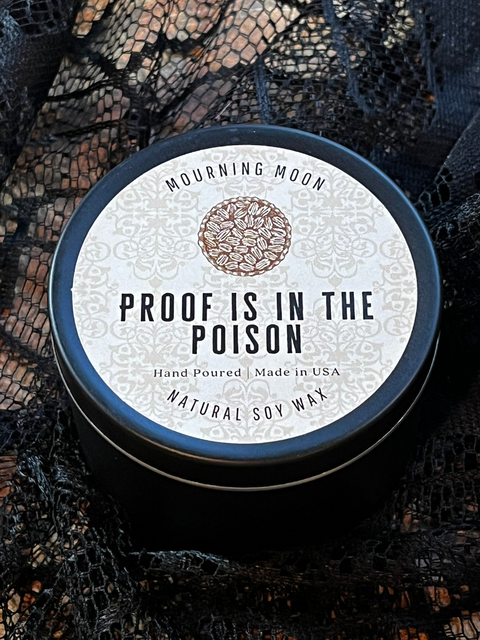 'Proof is in the Poison' Soy Candle