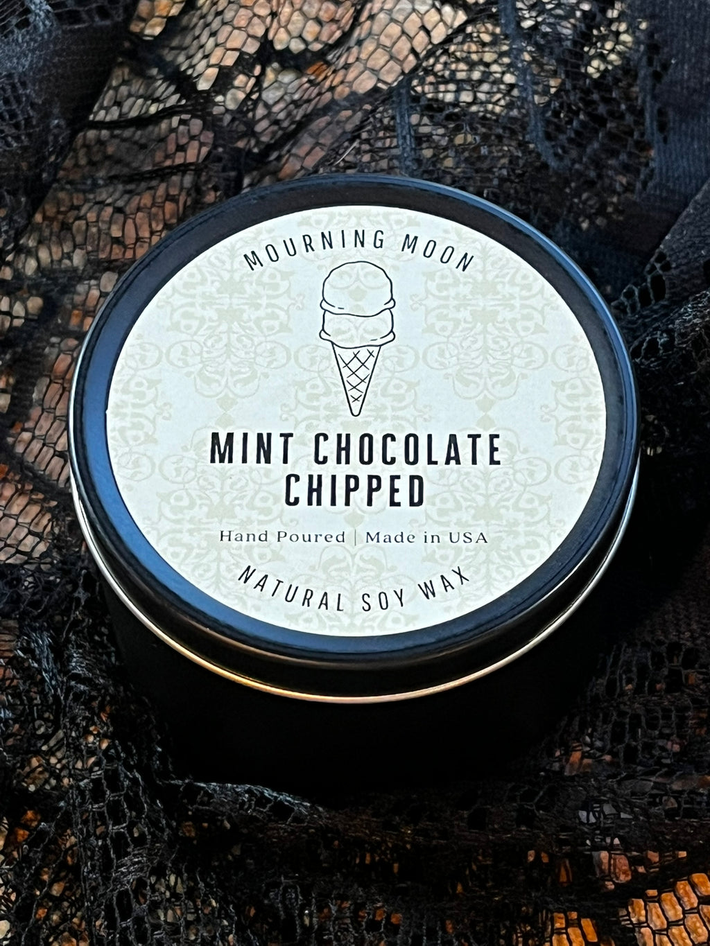 Mint Chocolate Chipped Soy Candle