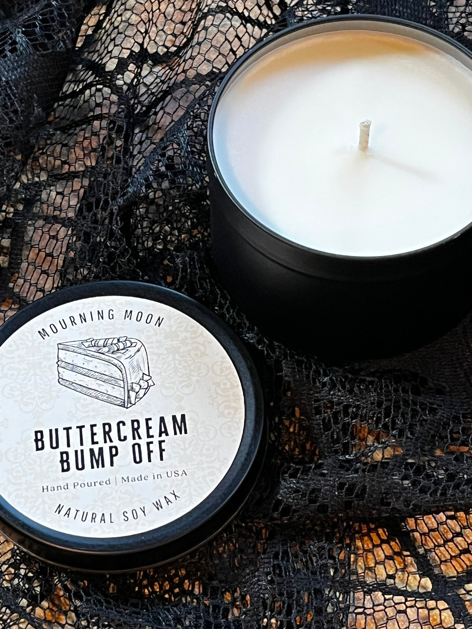 Buttercream Bump Off Soy Candle