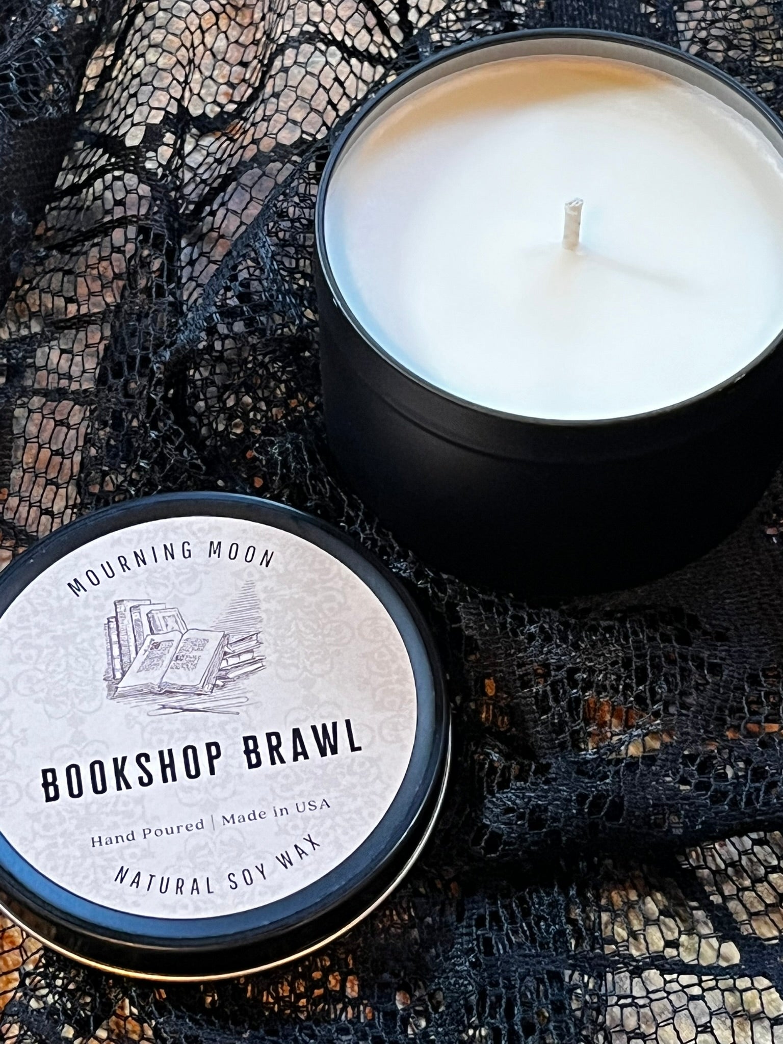 Bookshop Brawl Soy Candle