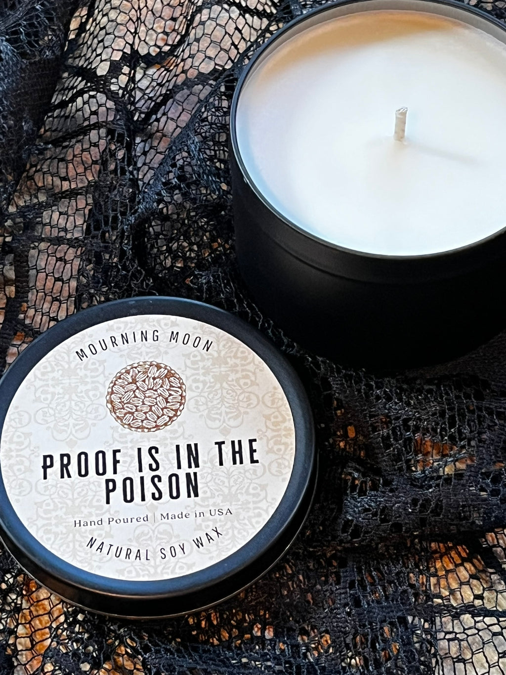 'Proof is in the Poison' Soy Candle