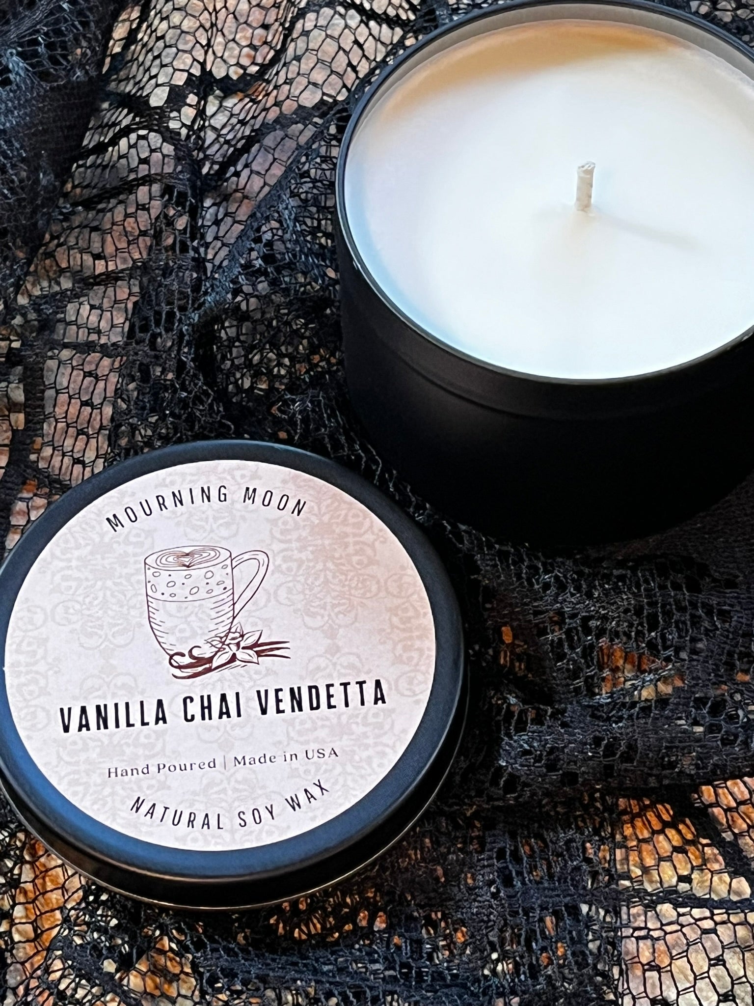 Vanilla Chai Vendetta Soy Candle