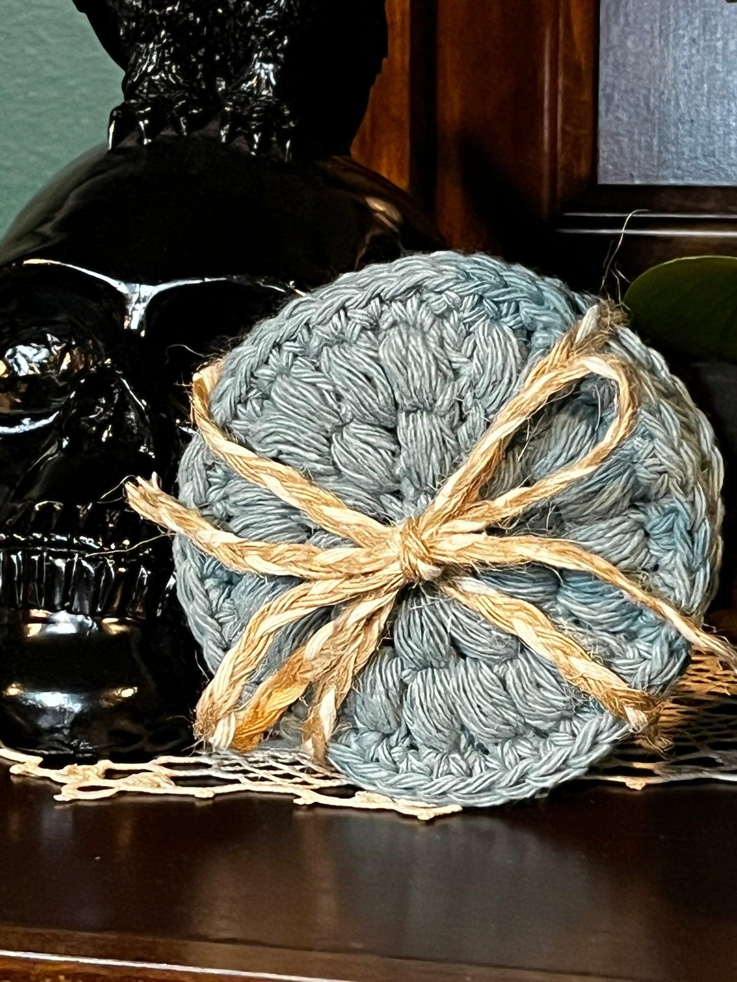 Crocheted Cotton Face Scrubbies – Reusable, Soft, Eco-Friendly