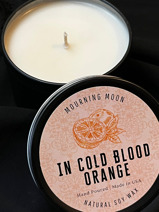 'In Cold Blood Orange' Soy Candle