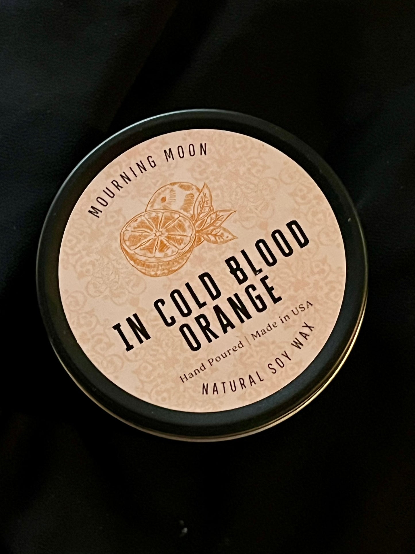 'In Cold Blood Orange' Soy Candle