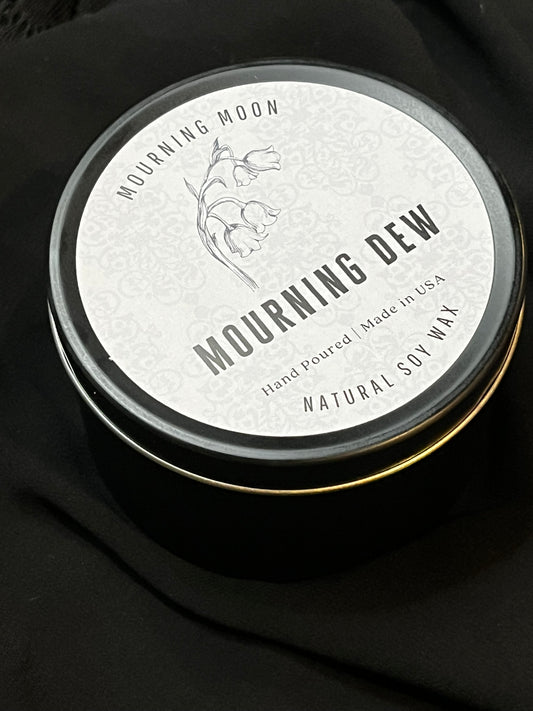 'Mourning Dew' Soy Candle