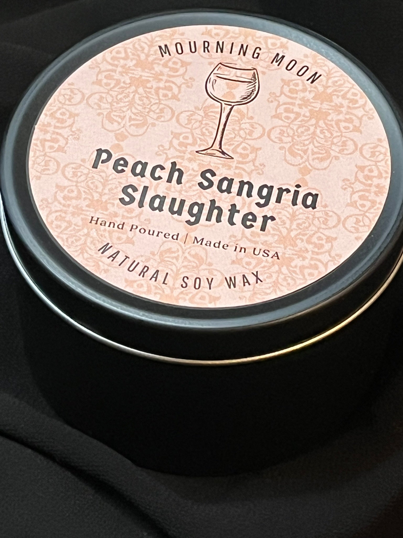 'Peach Sangria Slaughter' Soy Candle