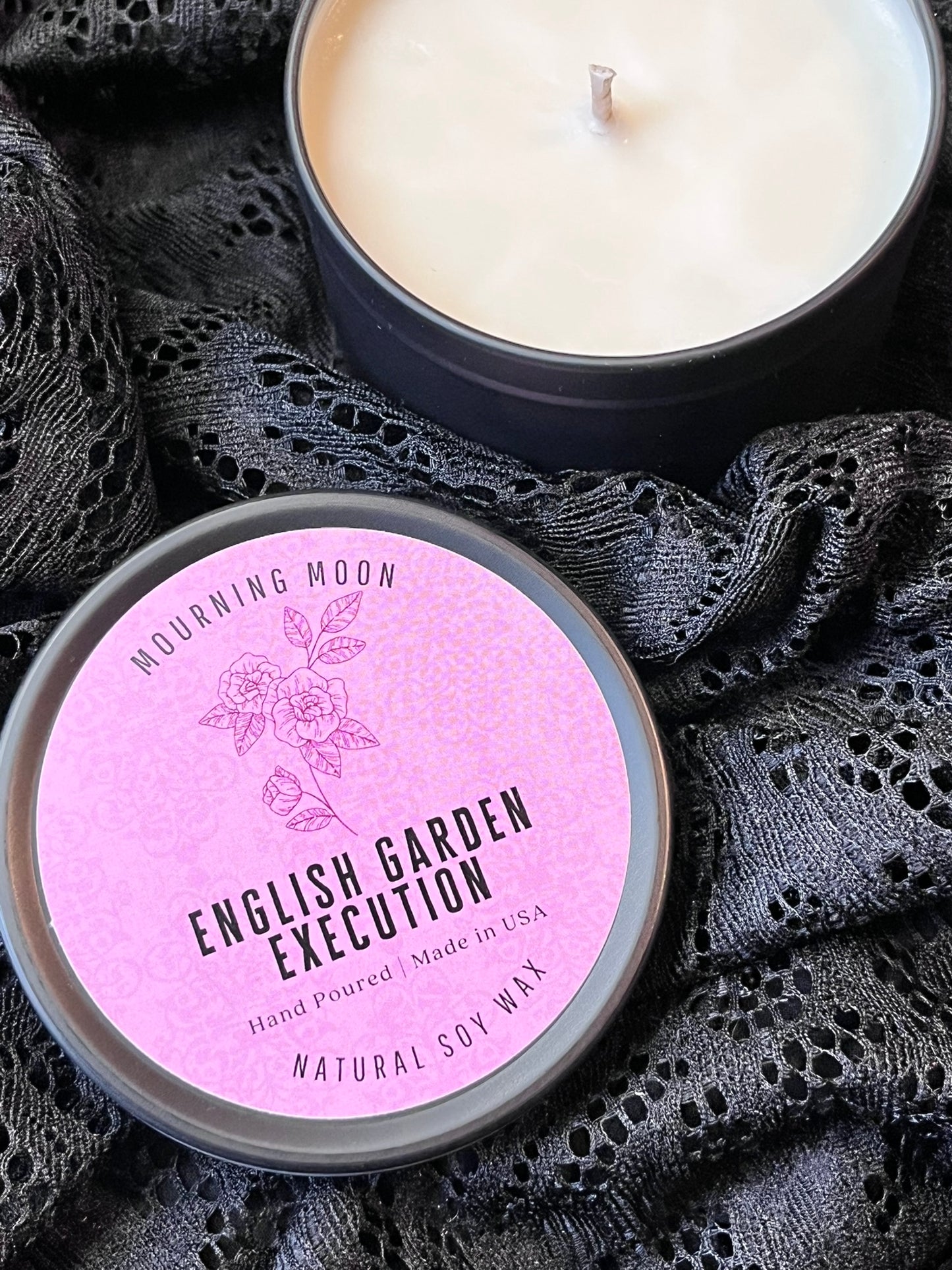 'English Garden Execution' Soy Candle