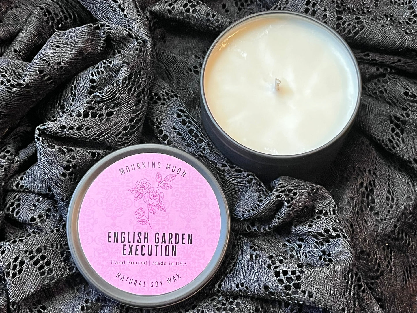 'English Garden Execution' Soy Candle
