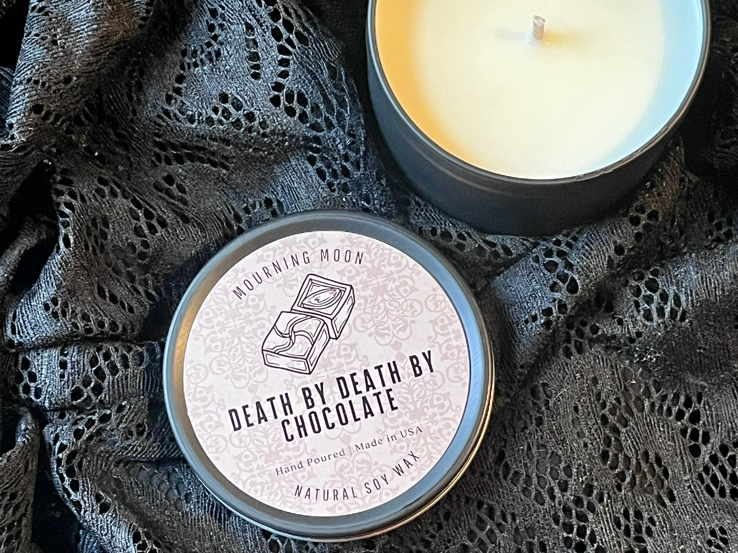 'Death by Death by Chocolate' Soy Candle