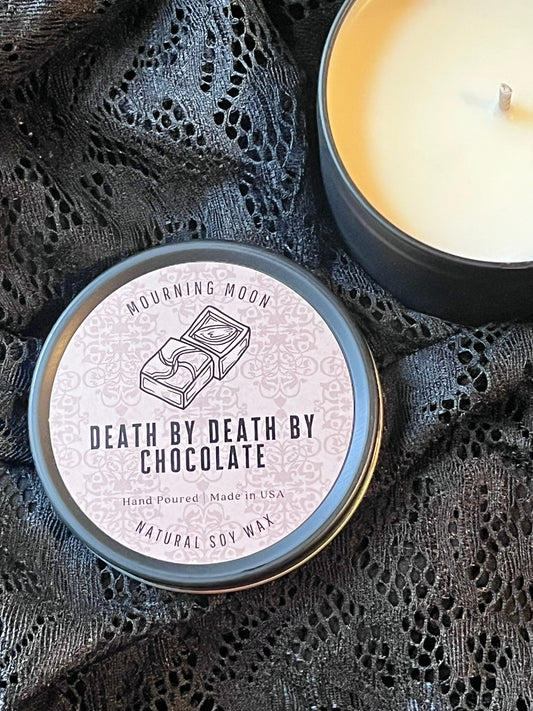 'Death by Death by Chocolate' Soy Candle