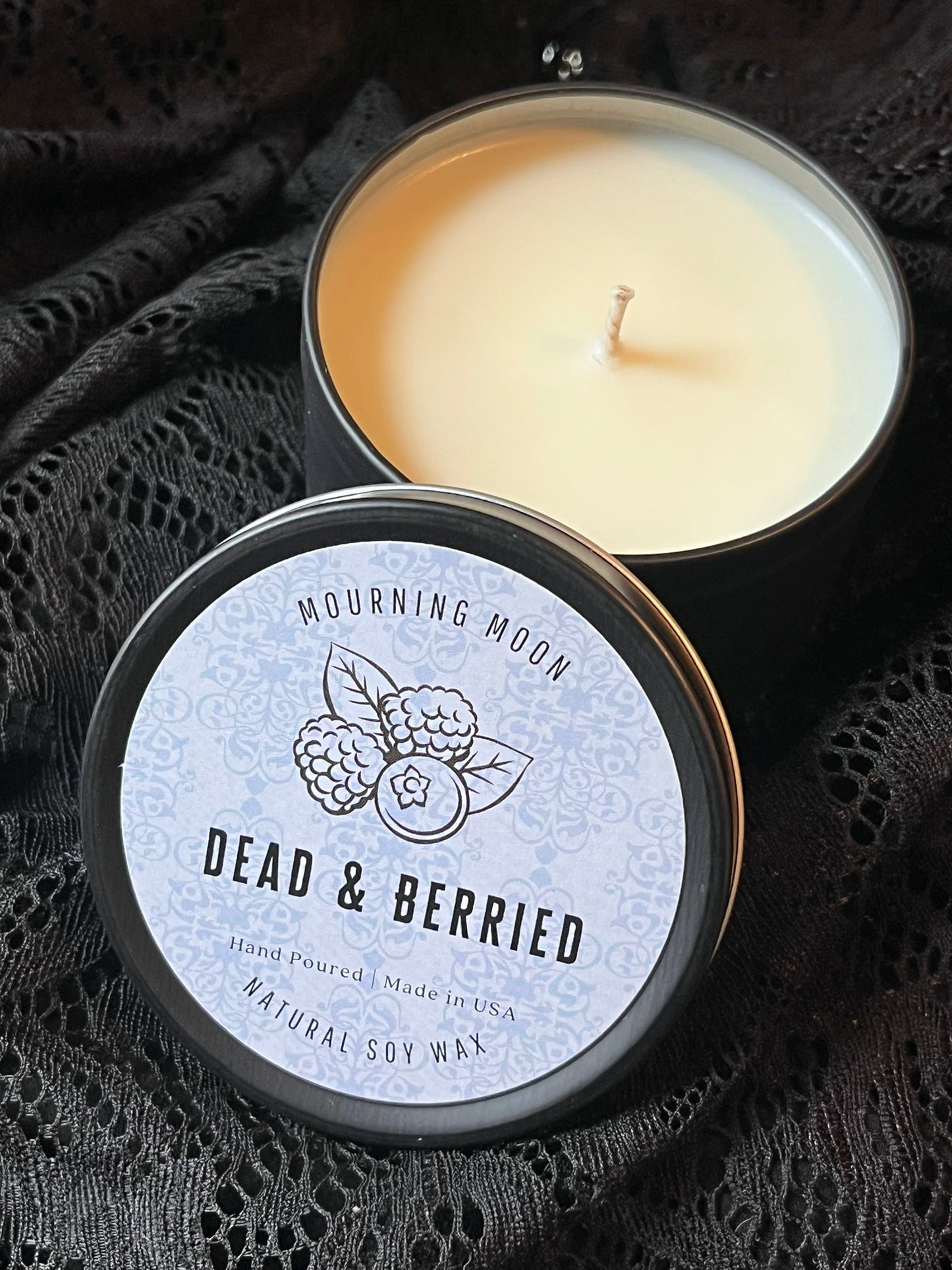 'Dead & Berried' Soy Candle