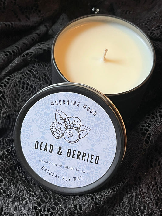'Dead & Berried' Soy Candle