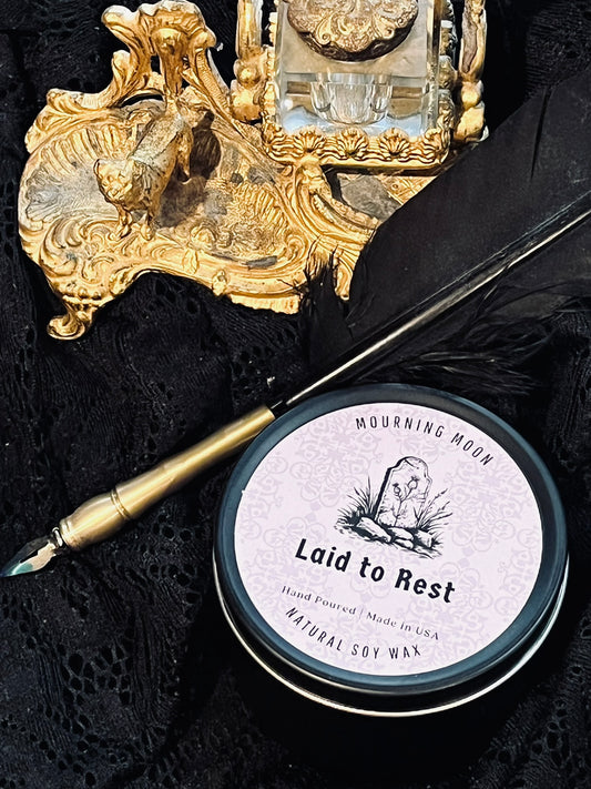 'Laid to Rest' Soy Candle
