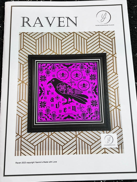 'Raven' Cross Stitch Pattern