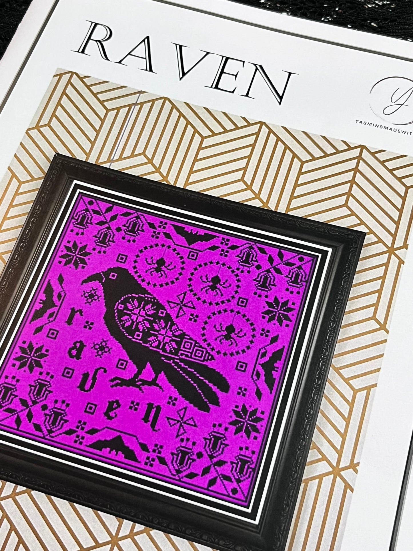 'Raven' Cross Stitch Pattern