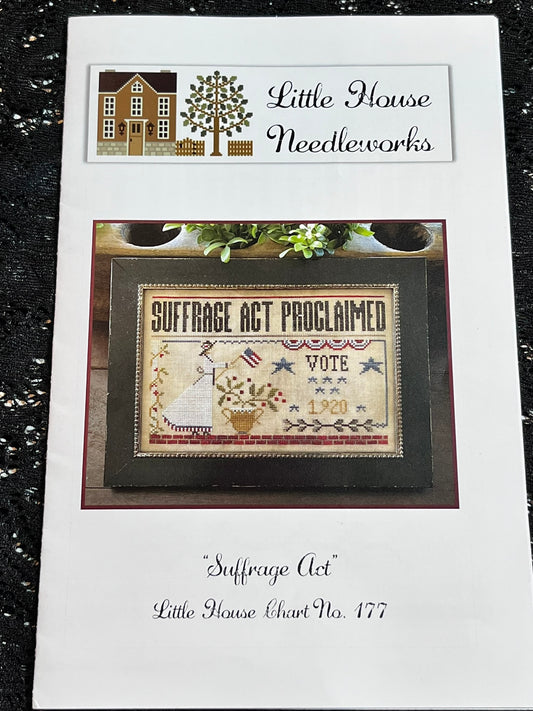 'Suffrage Act' Cross Stitch Pattern