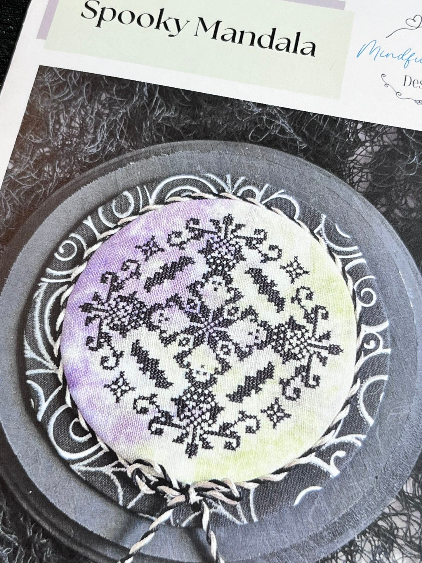 'Spooky Mandala' Cross Stitch Pattern